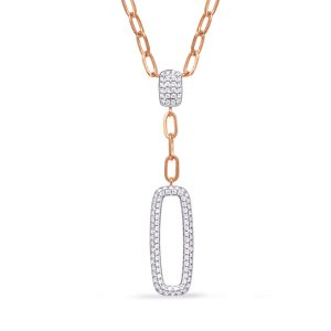 Rose Gold Diamond Necklace