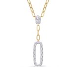 Yellow Gold Diamond Necklace