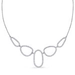 White Gold Diamond Necklace