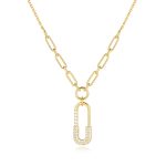 Yellow Gold Diamond Necklace