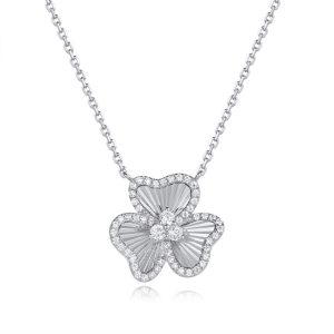 White Gold Diamond Necklace