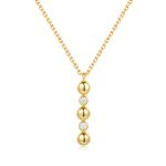 Yellow Gold Diamond Necklace