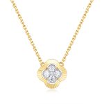 Yellow Gold Diamond Necklace