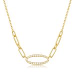 Yellow Gold Diamond Necklace