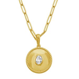Yellow Gold Diamond Necklace