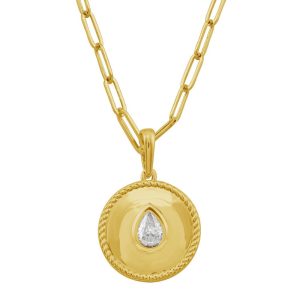 Yellow Gold Diamond Necklace