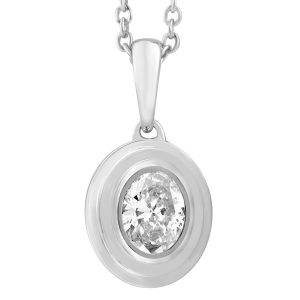 White Gold Diamond Necklace