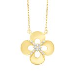 Yellow Gold Diamond Necklace