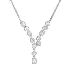 White Gold Diamond Necklace