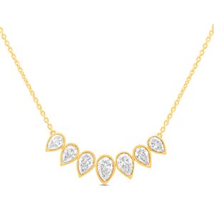 Yellow Gold Diamond Necklace