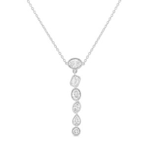 White Gold Diamond Necklace