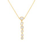 Yellow Gold Diamond Necklace