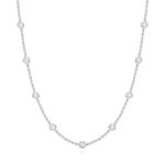 White Gold Diamond Necklace