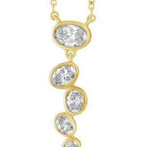 Yellow Gold Diamond Necklace Yellow Gold Diamond Necklace