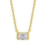 Yellow Gold Diamond Necklace