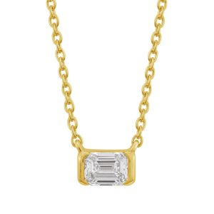 Yellow Gold Diamond Necklace Yellow Gold Diamond Necklace
