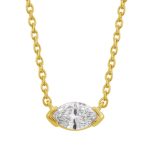 Yellow Gold Diamond Necklace