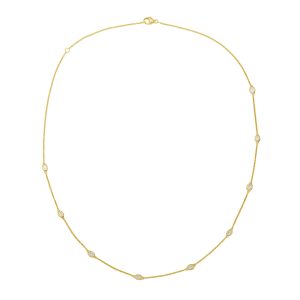 Yellow Gold Diamond Necklace Yellow Gold Diamond Necklace