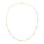 Yellow Gold Diamond Necklace