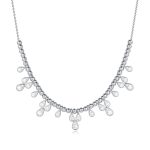 White Gold Diamond Necklace
