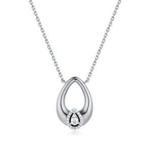 White Gold Diamond Necklace