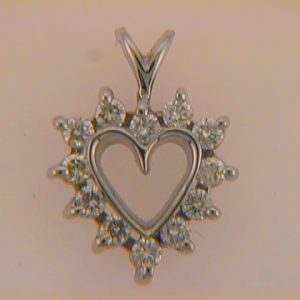Diamond Heart Pendant