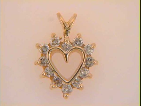 Diamond Heart Pendant