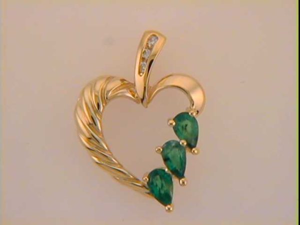 Emerald & Diamond Pendant