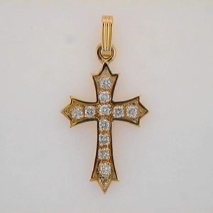 Diamond Cross Pendant