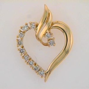 Diamond Heart Pendant
