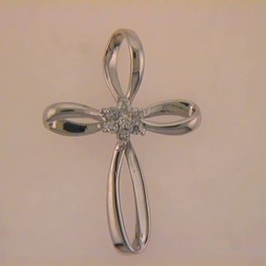 Diamond Cross Pendant