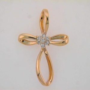 Diamond Cross Pendant