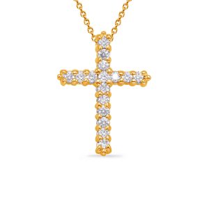 Diamond Cross Pendant