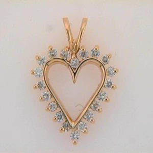 Diamond Heart Pendant