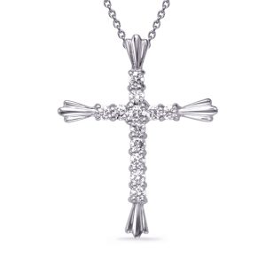 Diamond Cross Pendant