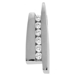 White Gold Diamond Pendant White Gold Diamond Pendant
