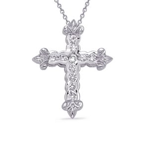 Diamond Cross Pendant