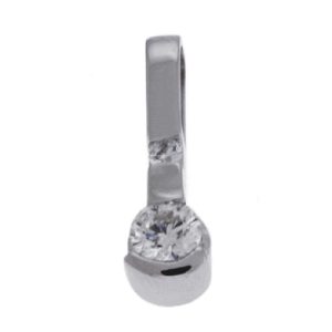 White Gold Diamond Pendant