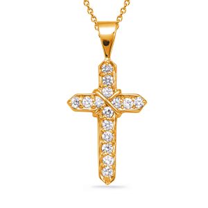Diamond Cross Pendant