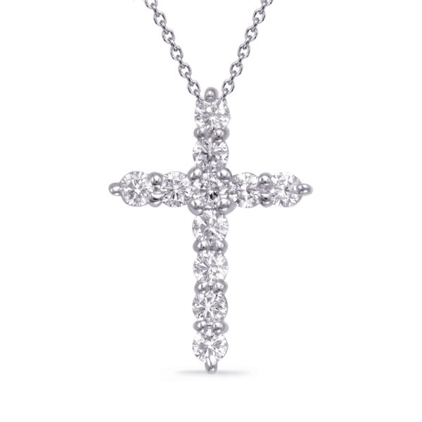 Platinum Diamond Cross