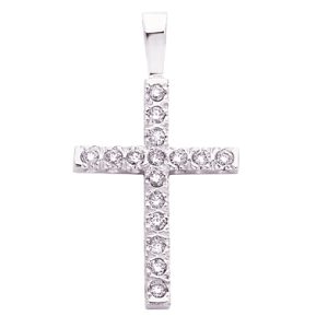 Fishtail Diamond Cross