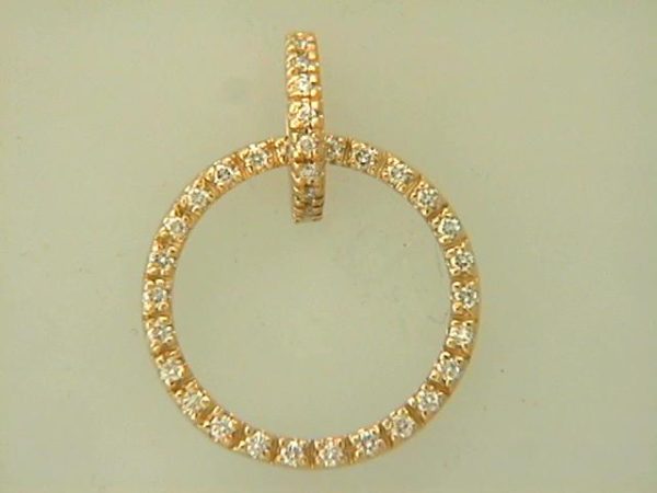 Diamond Circle Pendant