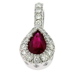 Ruby & Diamond Pendant