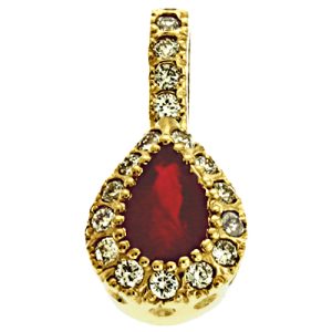 Ruby & Diamond Pendant