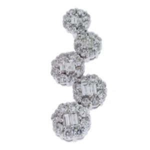 White Gold Diamond Pendant