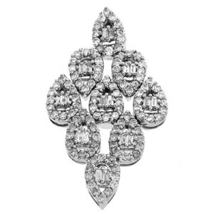White Gold Diamond Pendant