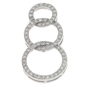 White Gold Diamond Pendant
