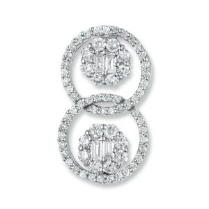 White Gold Diamond Pendant