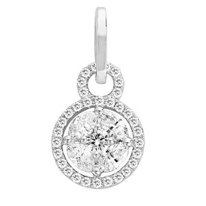 White Gold Diamond Pendant