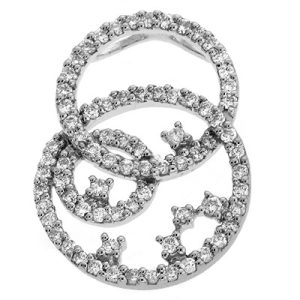 White Gold Diamond Pendant